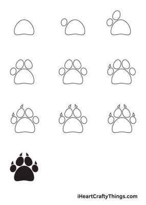 How to Draw a Paw Print Dog: A Journey into Artistic Expression and Canine Symbolism