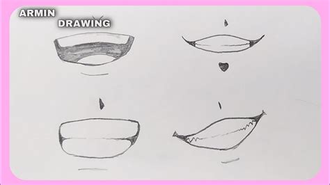 How to Sketch a Mouth: A Journey Through Lines, Shadows, and Expressions