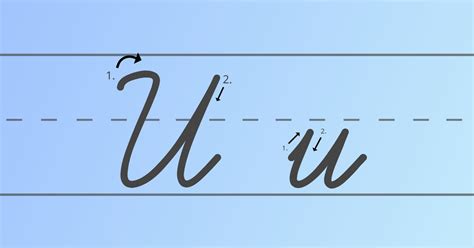 How to Write a Cursive U and Why It Might Resemble a Falling Leaf